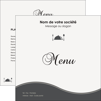 imprimer flyers restaurant restaurant restauration restaurateur MIFBE19564