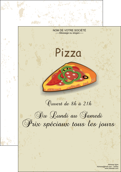 imprimerie affiche pizzeria et restaurant italien pizza pizzeria restaurant pizza MLGI19618
