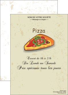 personnaliser modele de affiche pizzeria et restaurant italien pizza pizzeria restaurant pizza MLGI19620