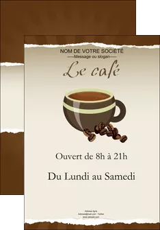 creation graphique en ligne affiche bar et cafe et pub cafe salon de the cafe chaud MLGI19644