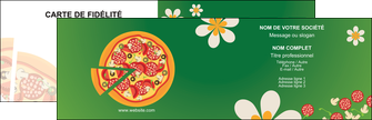 modele en ligne carte de visite pizzeria et restaurant italien pizza pizzeria pizzaiolo MIFCH19746