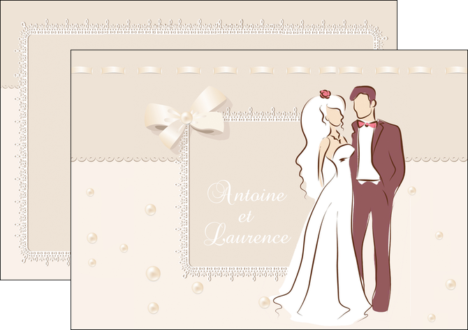 modele en ligne flyers mariage carte de mariage invitation pour mariage MLGI19972