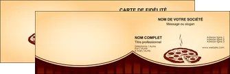 imprimer carte de visite pizzeria et restaurant italien pizza pizzeria restaurant de pizza MLGI20006