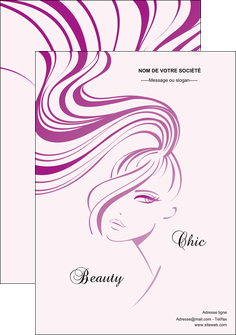 modele flyers institut de beaute cheveux soin des cheveux coiffure MLGI20450