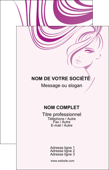 imprimerie carte de visite institut de beaute cheveux soin des cheveux coiffure MLGI20454