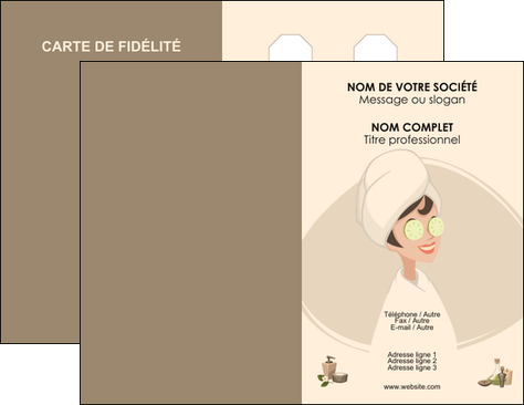 imprimerie carte de visite institut de beaute beaute esthetique salon de beaute MLGI20640