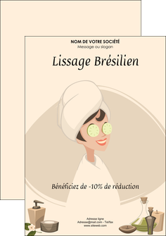 impression flyers institut de beaute beaute esthetique salon de beaute MLGI20644