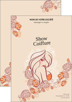 faire modele a imprimer flyers institut de beaute beaute cheveux salon de coiffure MLGI20650