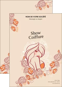 faire modele a imprimer flyers institut de beaute beaute cheveux salon de coiffure MLGI20650