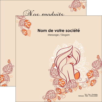modele en ligne flyers institut de beaute beaute cheveux salon de coiffure MLGI20656