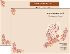 realiser carte de visite institut de beaute beaute cheveux salon de coiffure MLGI20658
