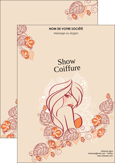 realiser flyers institut de beaute beaute cheveux salon de coiffure MLGI20662