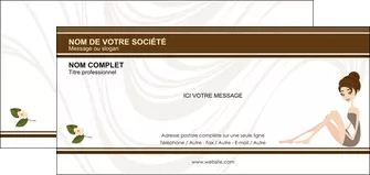 faire modele a imprimer carte de correspondance institut de beaute beaute esthetique institut de bien etre MLGI20692