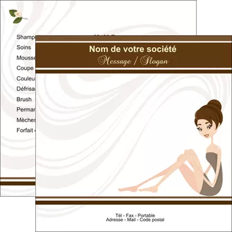 modele en ligne flyers institut de beaute beaute esthetique institut de bien etre MLGI20694