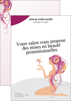faire modele a imprimer flyers institut de beaute beaute femme beaute feminine MLGI20862