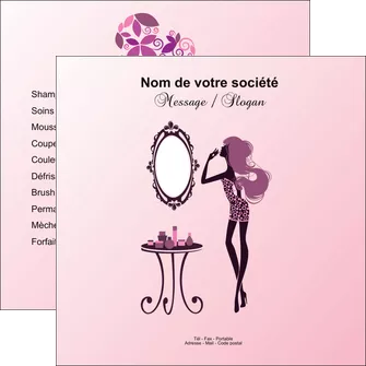 faire flyers cosmetique beaute salon de beaute institut de beaute MLGI20994