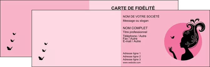 faire carte de visite cosmetique coiffure coiffeur coiffeuse MLGI21160