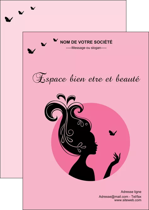 imprimer flyers cosmetique coiffure coiffeur coiffeuse MID21164