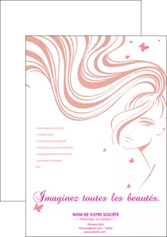 cree flyers institut de beaute coiffure coiffeur coiffeuse MLGI21240