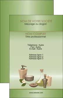 modele carte de visite institut de beaute beaute soins bien etre MLGI21288