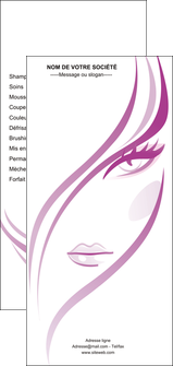 creation graphique en ligne flyers institut de beaute coiffure coiffeuse salon de coiffure MLGI21318