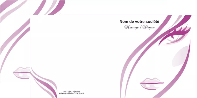 creer modele en ligne depliant 2 volets  4 pages  institut de beaute coiffure coiffeuse salon de coiffure MLGI21322