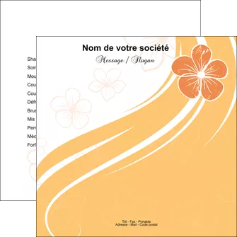 imprimerie flyers institut de beaute coiffure coiffeuse salon de coiffure MLGI21722