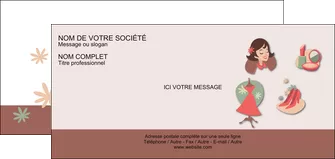 creer modele en ligne carte de correspondance cosmetique beaute soins salon de beaute MLGI21856