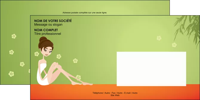 realiser enveloppe centre esthetique  beaute soins centre de beaute MLGI22050