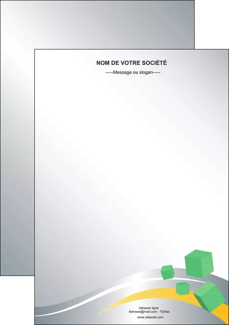 exemple affiche btp abstrait design contexture MLIGLU22070