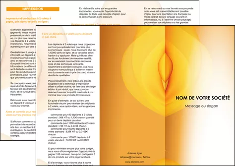 imprimer depliant 3 volets  6 pages  abstrait texture contexture MLGI22304