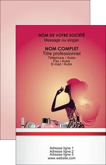 exemple carte de visite cosmetique beaute coiffure soin MLGI22374