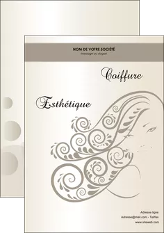 personnaliser modele de affiche institut de beaute beaute coiffure soin MLGI22682