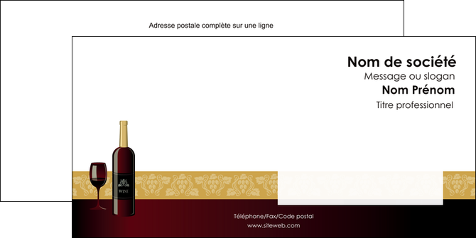 faire enveloppe vin commerce et producteur vin vignoble bouteille de vin MIDCH23266