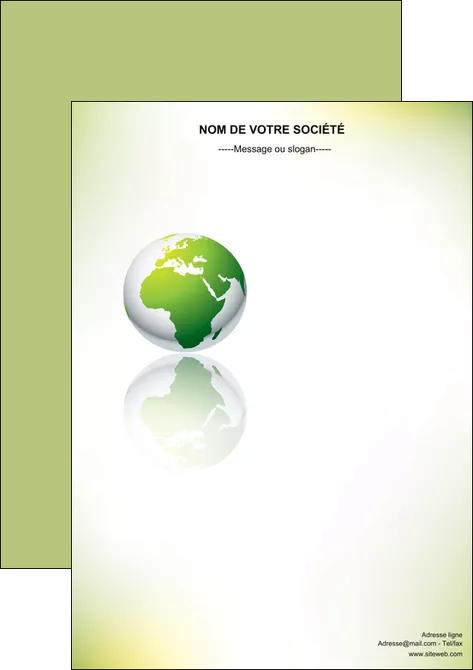 faire affiche paysage nature nature verte ecologie MIFCH23540