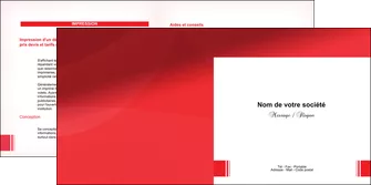 faire depliant 2 volets  4 pages  texture contexture structure MIFBE24192