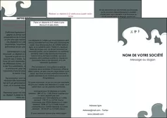 imprimer depliant 3 volets  6 pages  institut de beaute coiffure salon de coiffure beaute MLGI24236