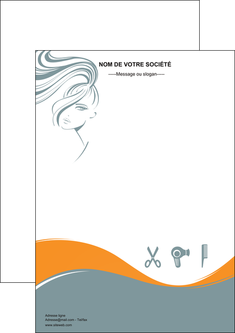 imprimer affiche institut de beaute coiffure beaute salon de coiffure MLGI24448