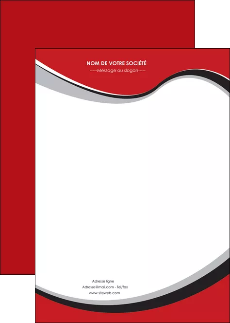 exemple affiche structure contexture design simple MIF24562