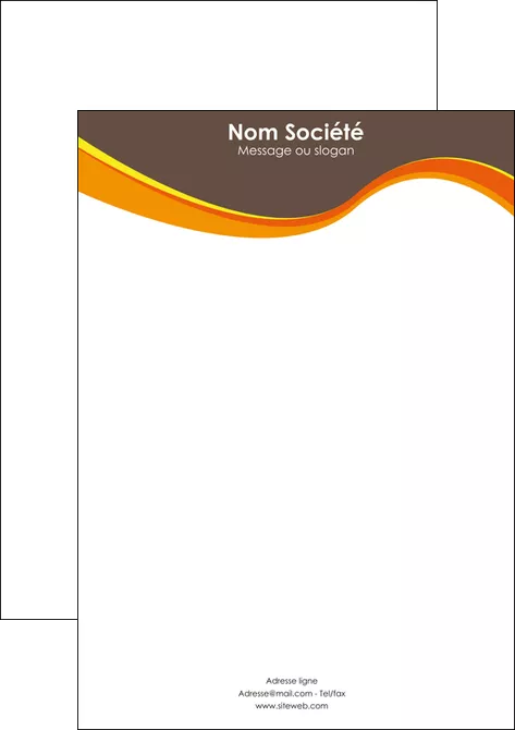 modele tete de lettre structure contexture design simple MLGI24620