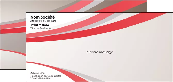 exemple carte de correspondance structure contexture design simple MLGI24824