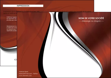 modele en ligne depliant 2 volets  4 pages  textures contextures structures MLIGLU25464