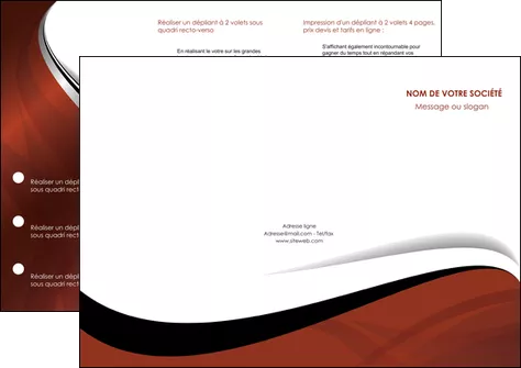 personnaliser modele de depliant 3 volets  6 pages  texture contexture structure MLIGLU25624