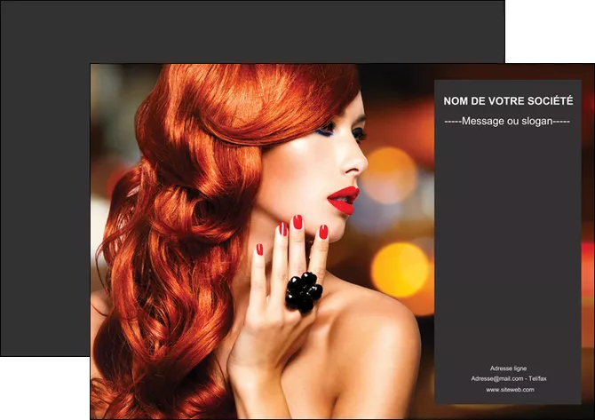 imprimer affiche centre esthetique  coiffure coiffeur coiffeuse MIFBE25694
