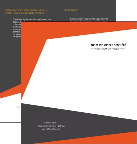 personnaliser modele de depliant 2 volets  4 pages  texture contexture structure MLIGLU25748