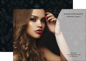 modele affiche cosmetique coiffure salon salon de coiffure MID26066