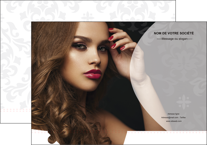 modele en ligne pochette a rabat cosmetique coiffure salon salon de coiffure MLIG26078