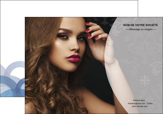personnaliser modele de flyers cosmetique coiffure salon salon de coiffure MLIGCH26092