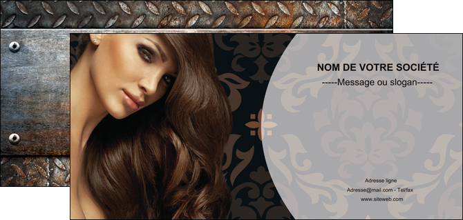 creer modele en ligne flyers centre esthetique  coiffure coiffeur coiffeuse MLIP26320