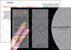 personnaliser maquette depliant 3 volets  6 pages  cosmetique beaute ongles beaute des ongles MLGI26510